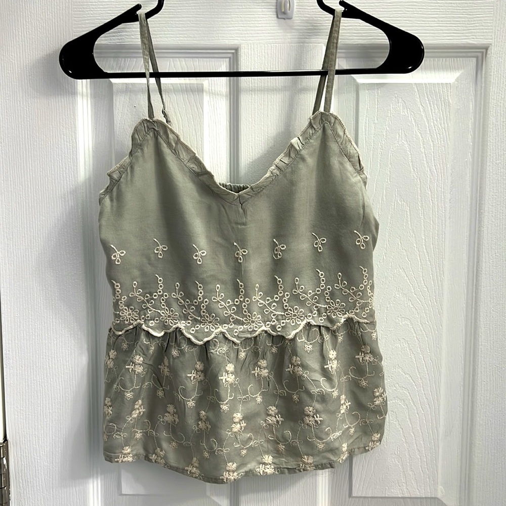 Embroidered Tank - NWT